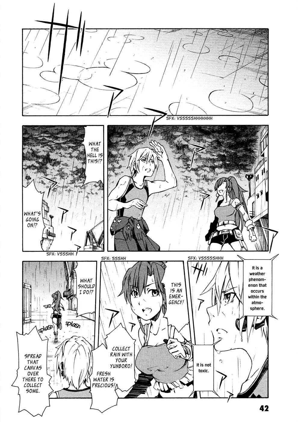 Suisei no Gargantia Chapter 5: Ocarina of Reminescence - Page 36