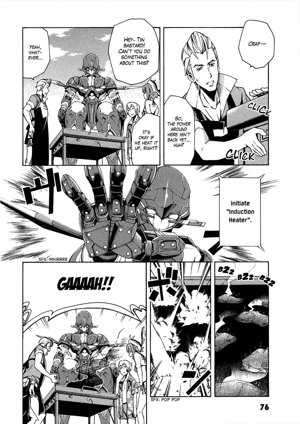 Suisei no Gargantia Chapter 6: A Calm Day - Page 20