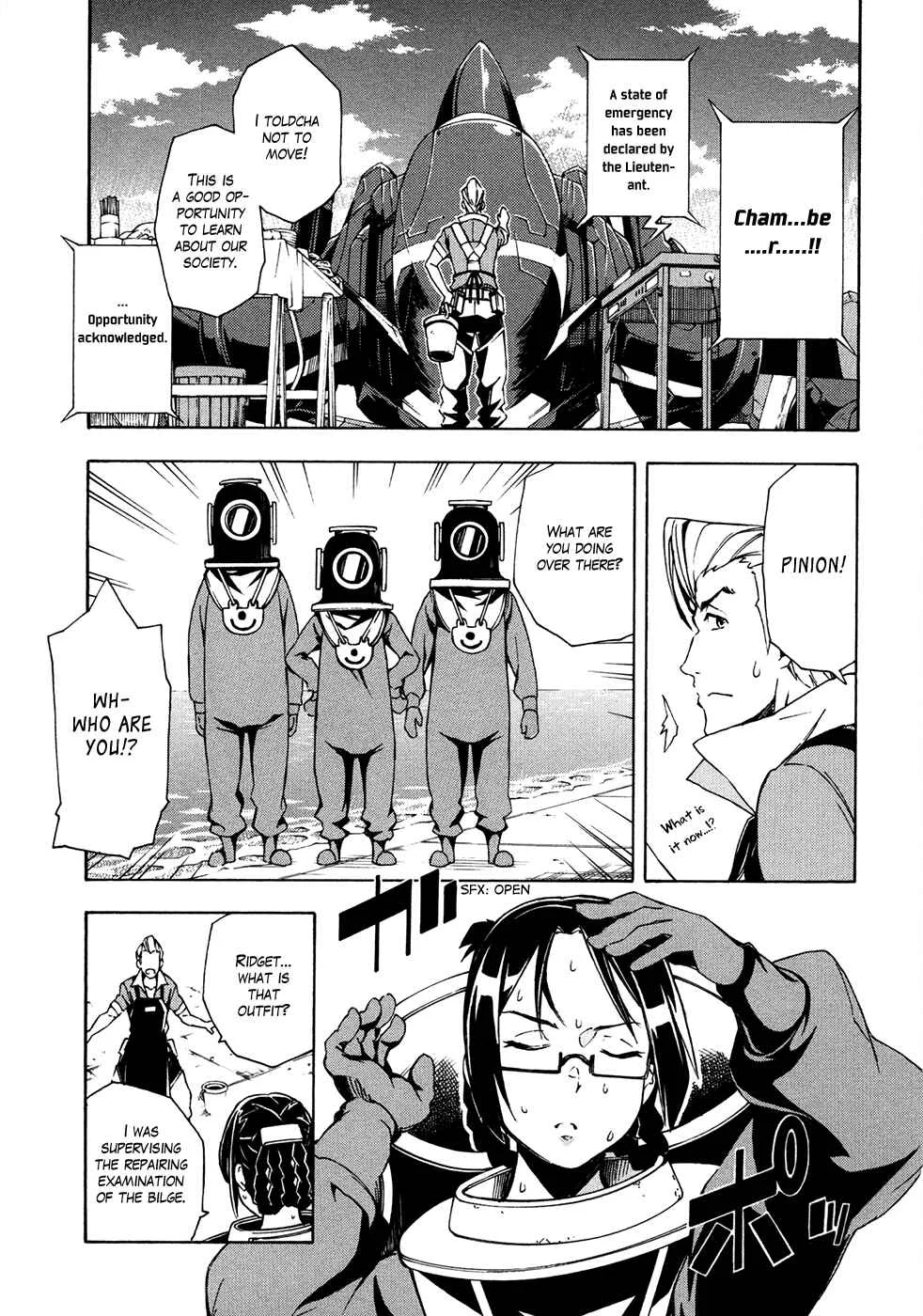 Suisei no Gargantia Chapter 6: A Calm Day - Page 27