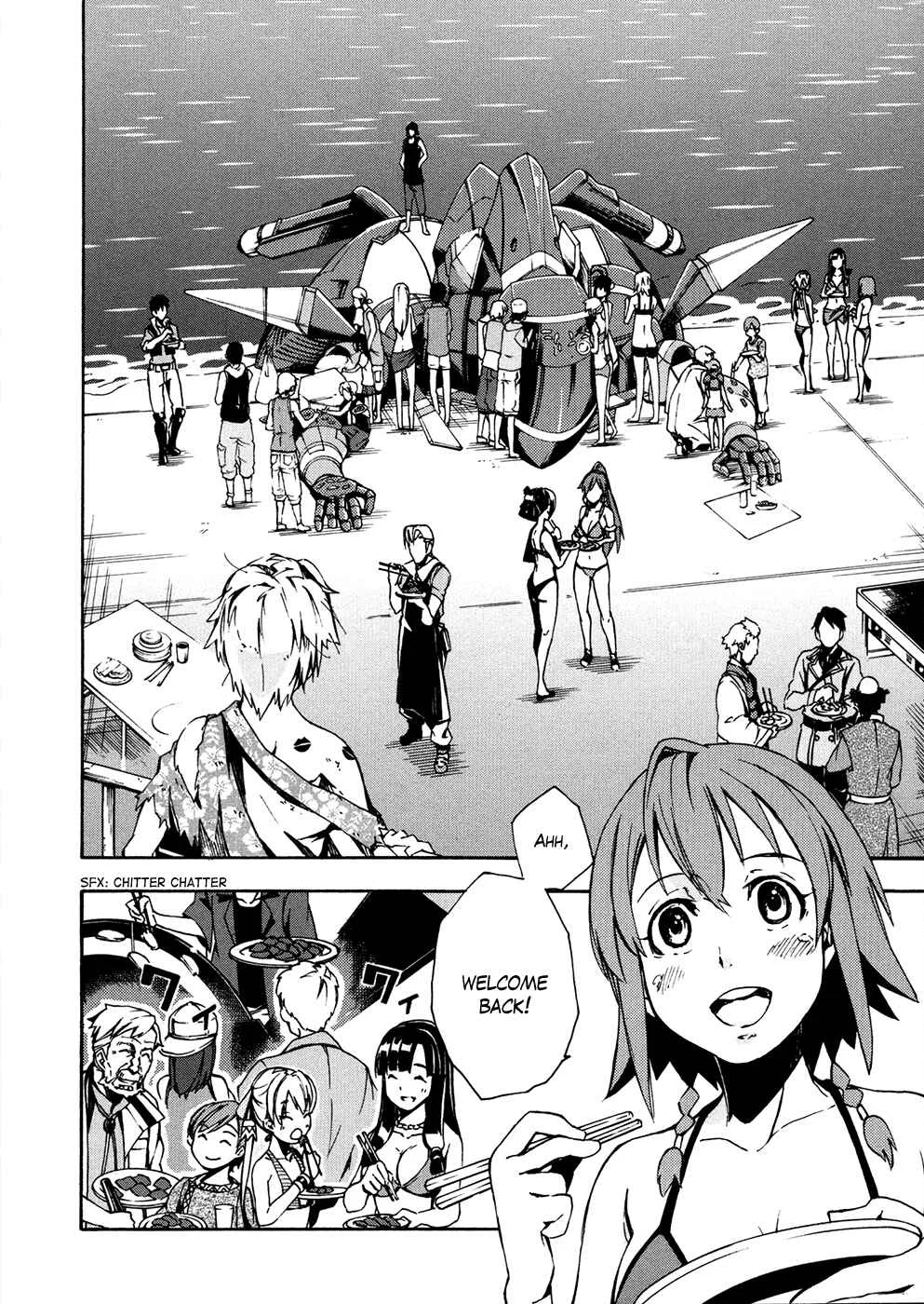 Suisei no Gargantia Chapter 6: A Calm Day - Page 32