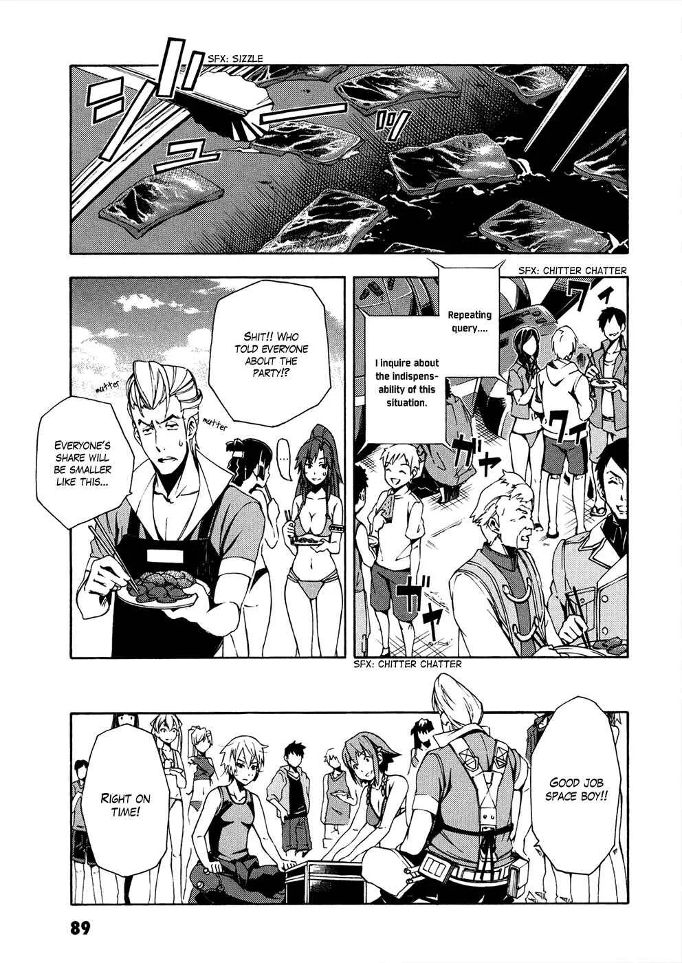Suisei no Gargantia Chapter 6: A Calm Day - Page 33