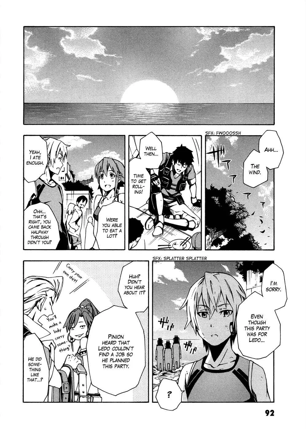 Suisei no Gargantia Chapter 6: A Calm Day - Page 36