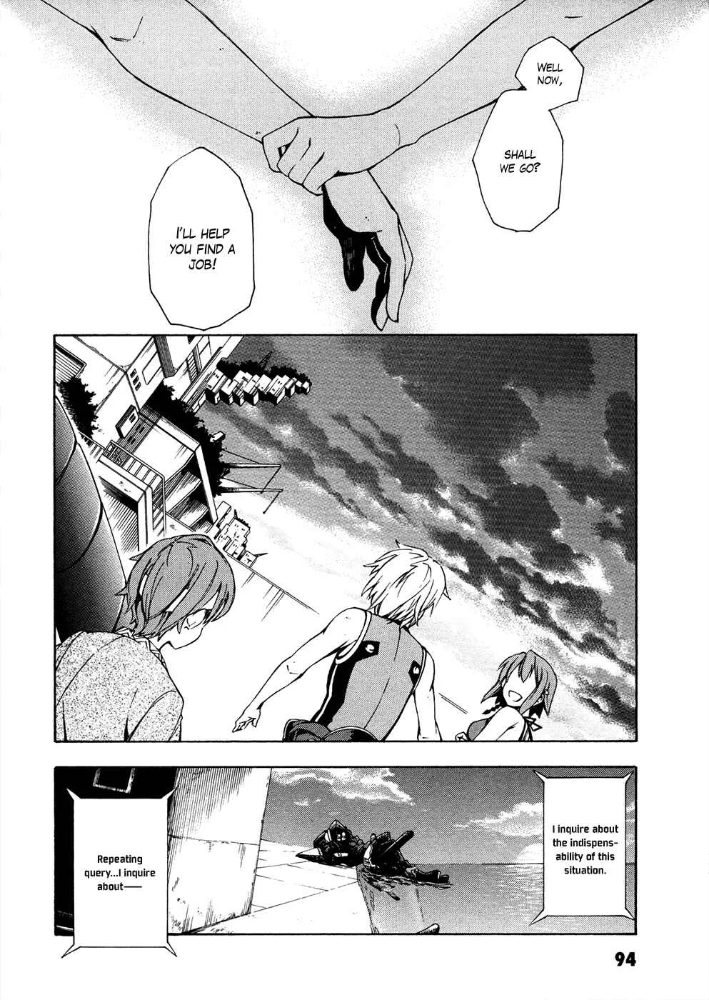 Suisei no Gargantia Chapter 6: A Calm Day - Page 38