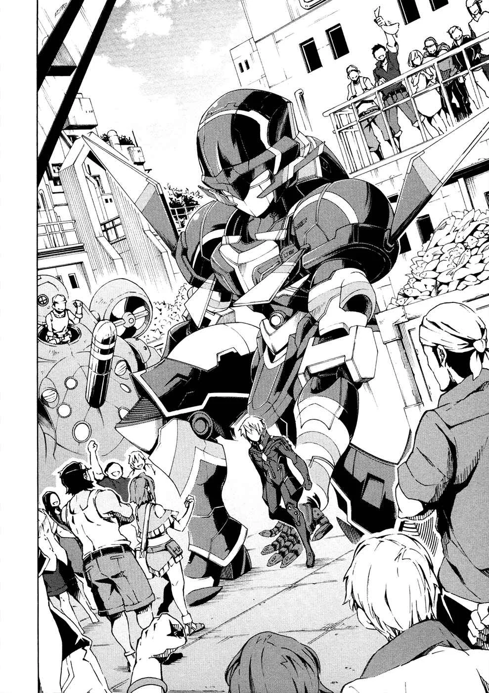 Suisei no Gargantia Chapter 7: Carnival - Page 2