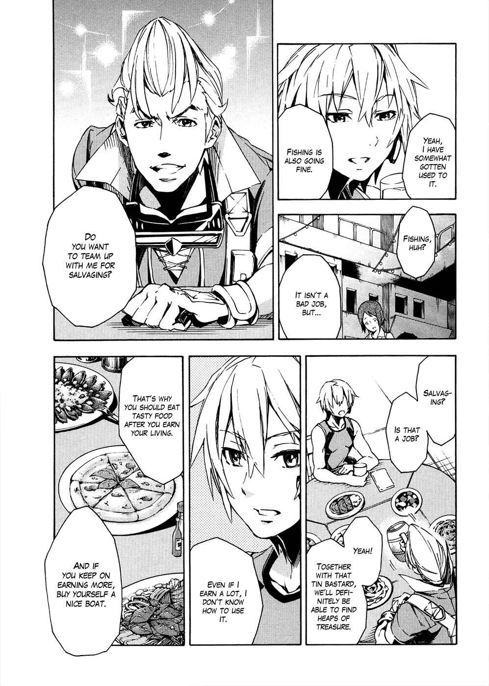 Suisei no Gargantia Chapter 7: Carnival - Page 5