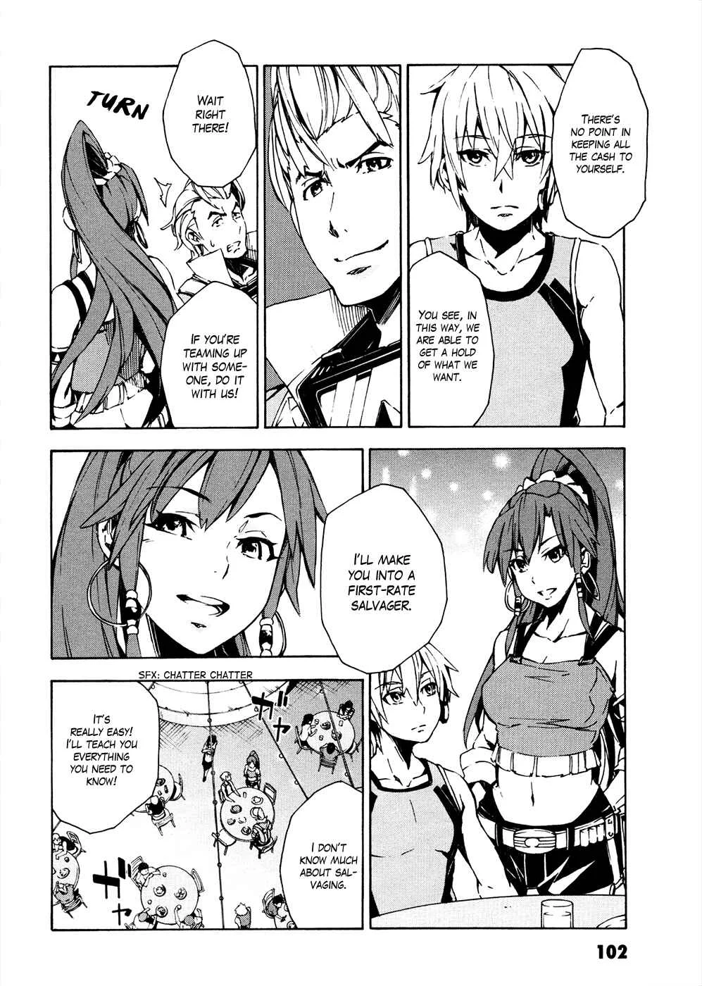 Suisei no Gargantia Chapter 7: Carnival - Page 6