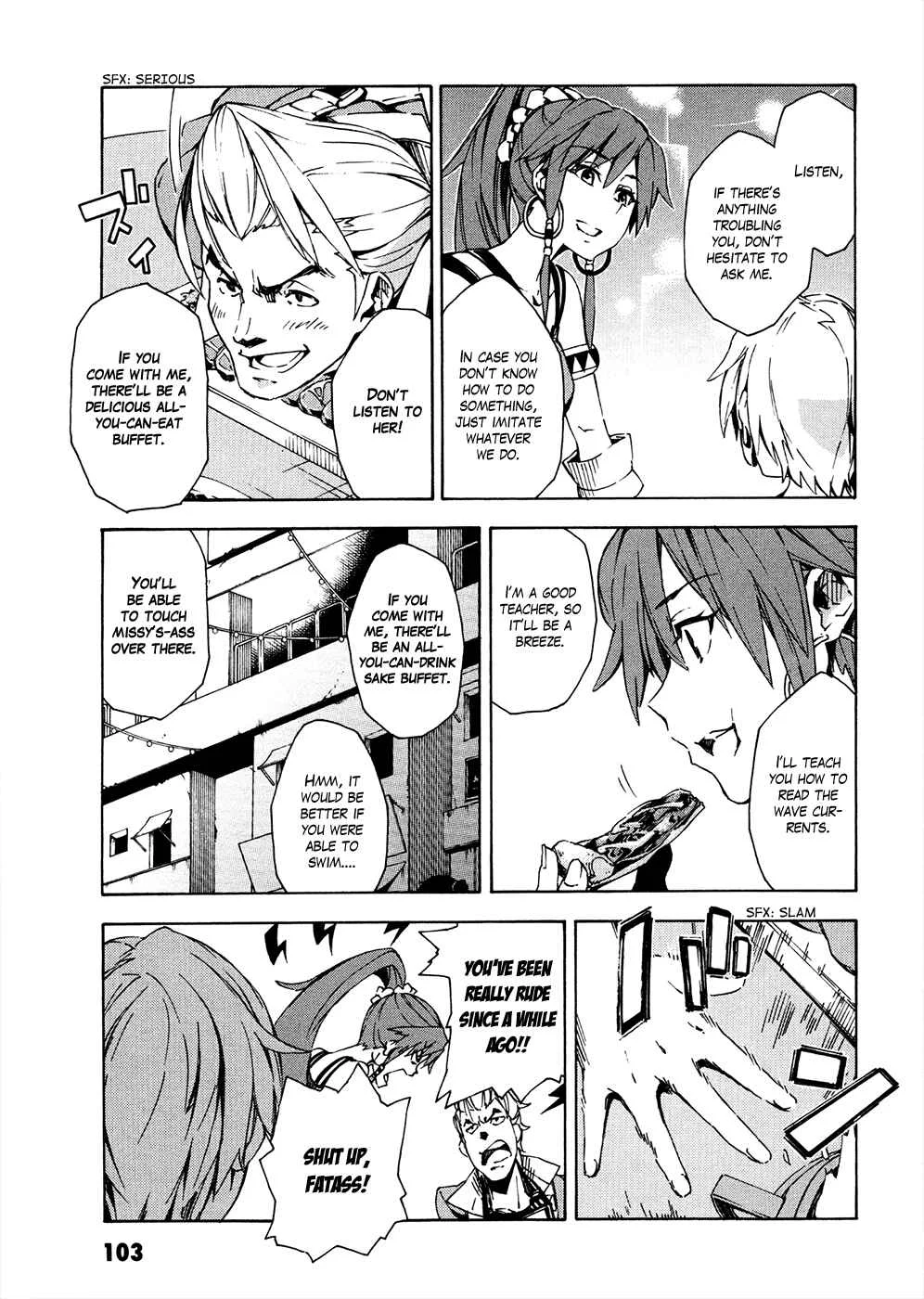 Suisei no Gargantia Chapter 7: Carnival - Page 7