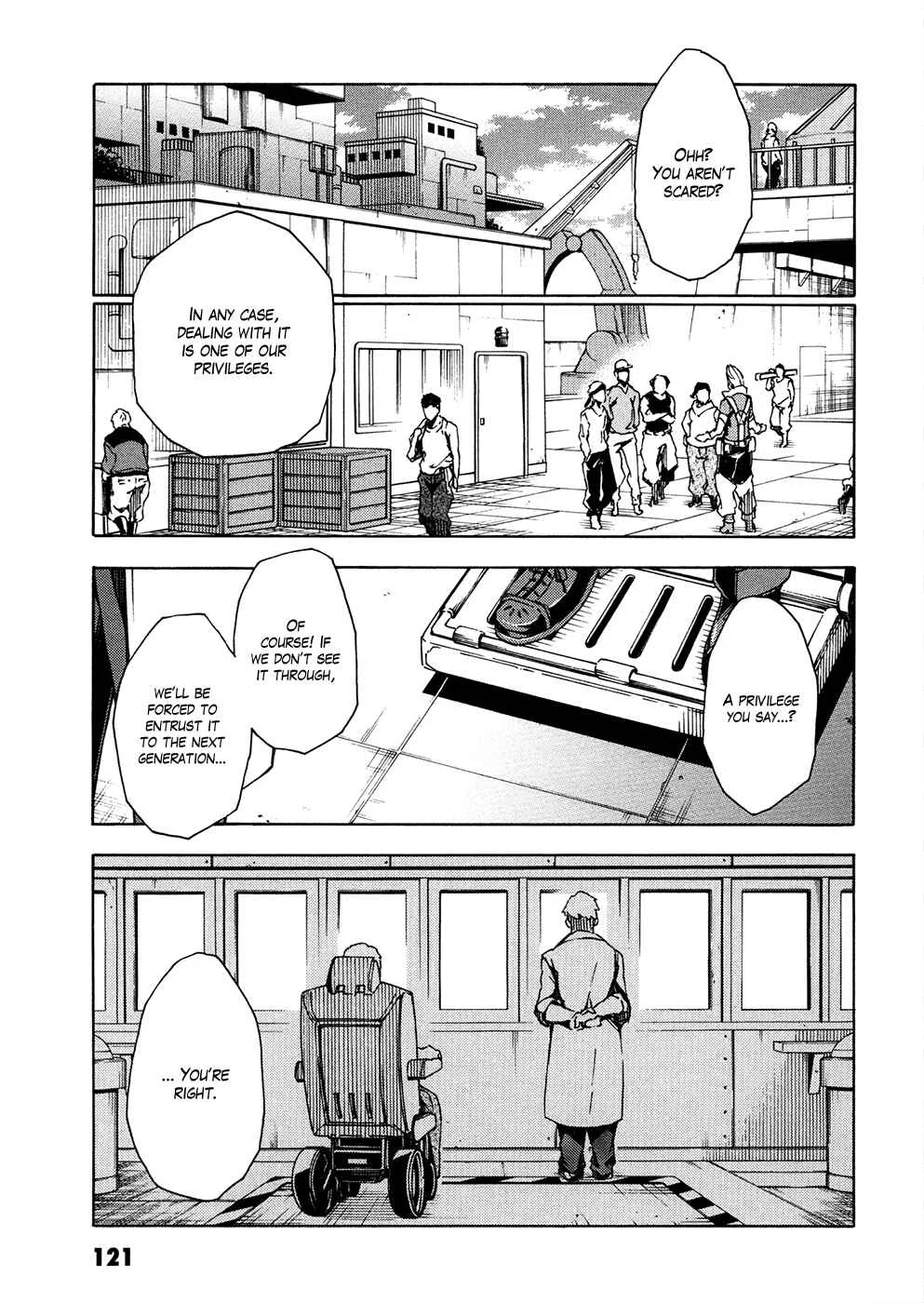 Suisei no Gargantia Chapter 7: Carnival - Page 25