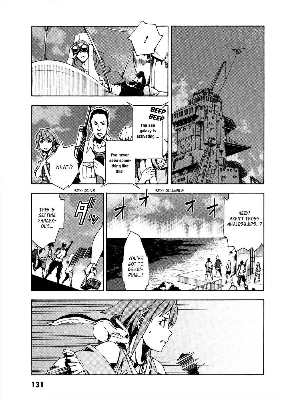 Suisei no Gargantia Chapter 7: Carnival - Page 35