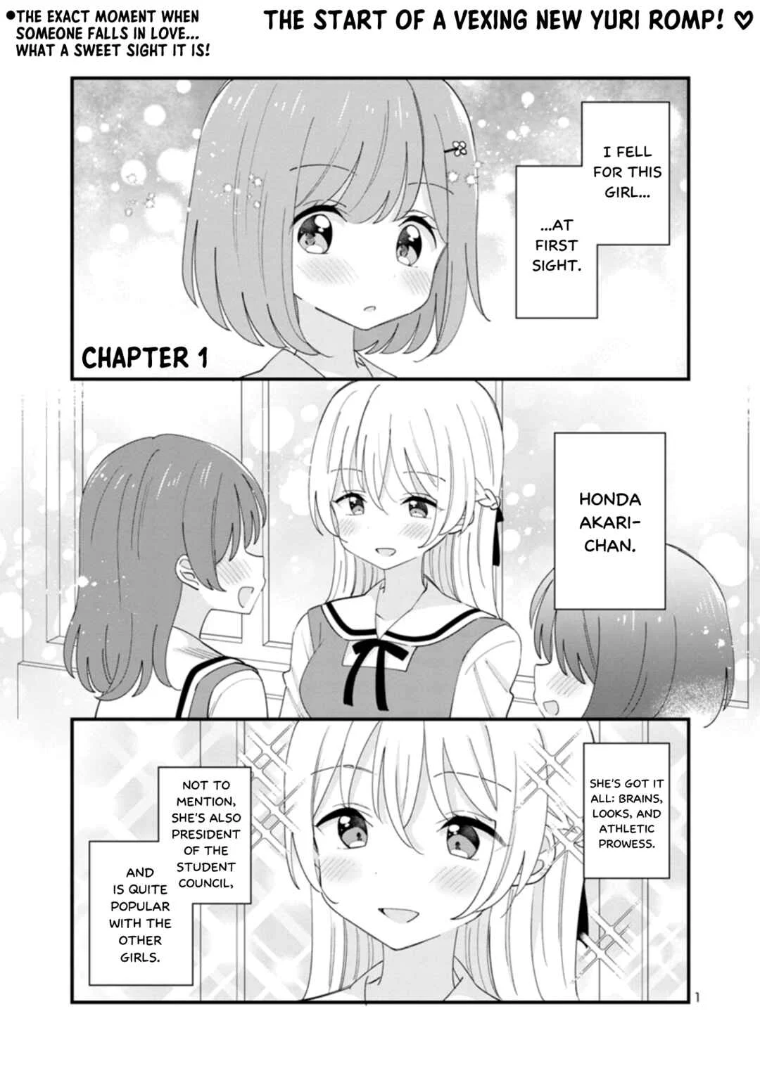 Suki na Onnanoko ga Watashi ni Dake Naze ka Kibishi Chapter 1 - Page 1