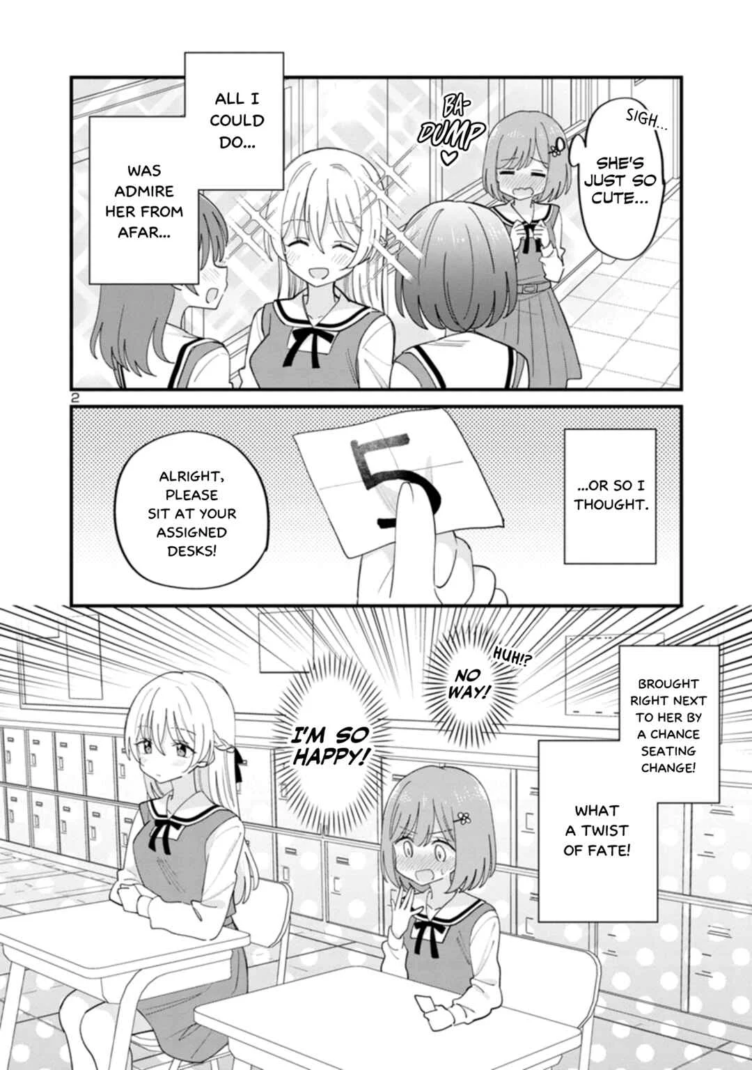 Suki na Onnanoko ga Watashi ni Dake Naze ka Kibishi Chapter 1 - Page 2