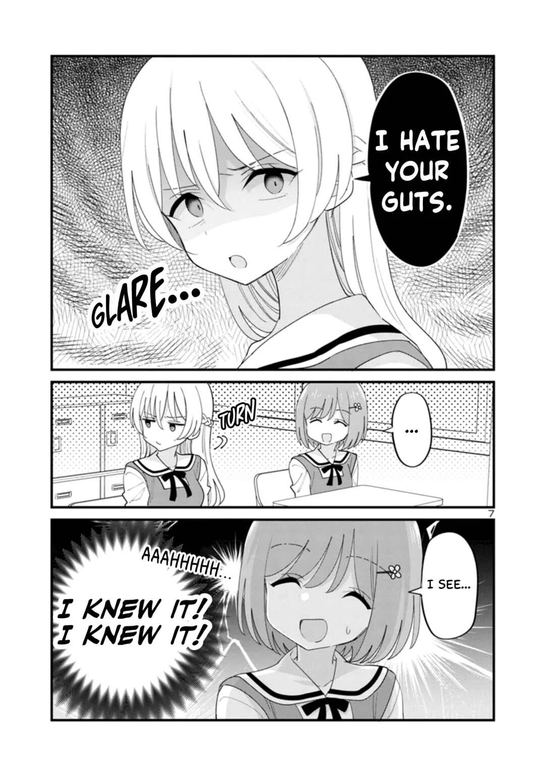 Suki na Onnanoko ga Watashi ni Dake Naze ka Kibishi Chapter 1 - Page 7