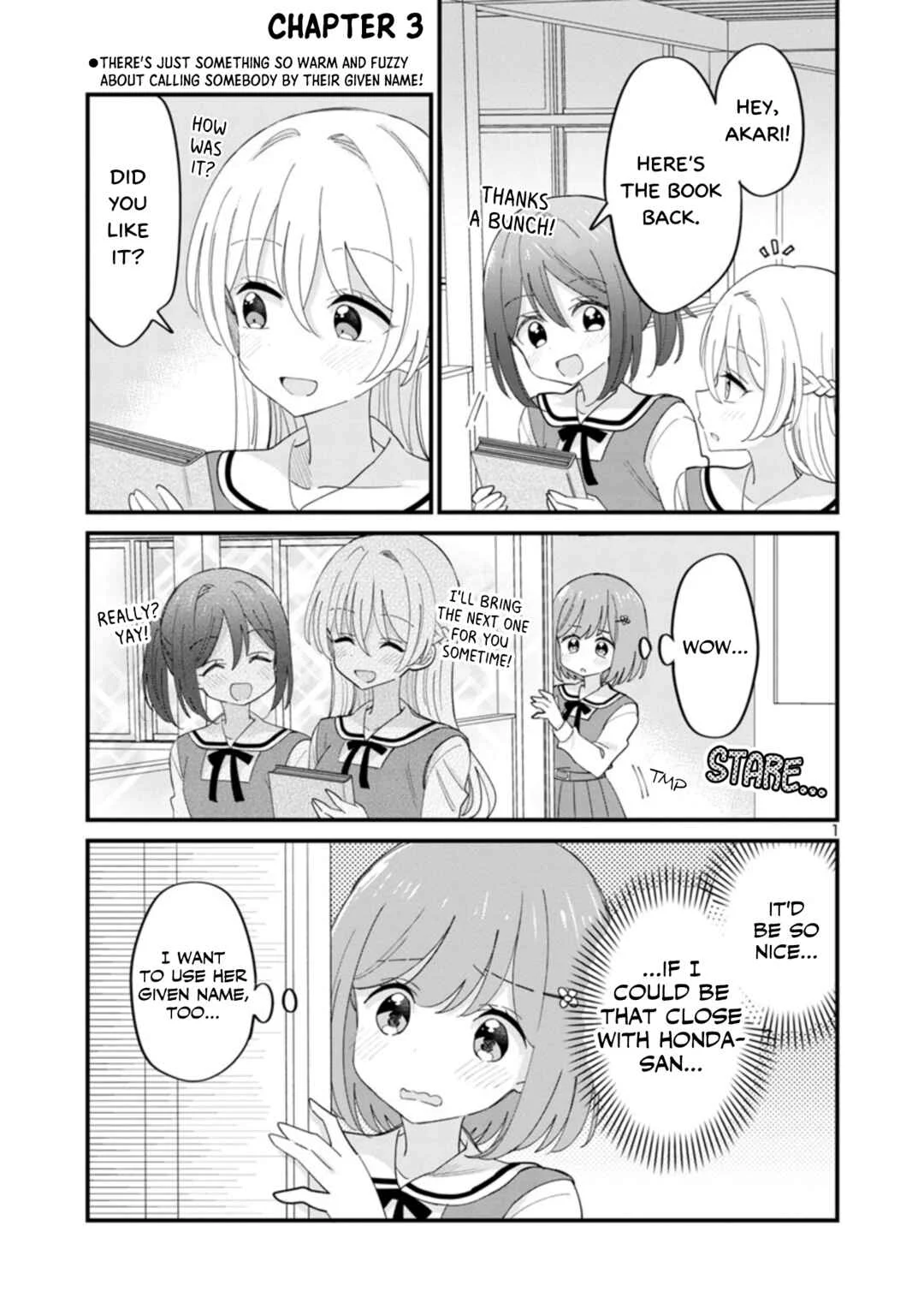Suki na Onnanoko ga Watashi ni Dake Naze ka Kibishi Chapter 3 - Page 1