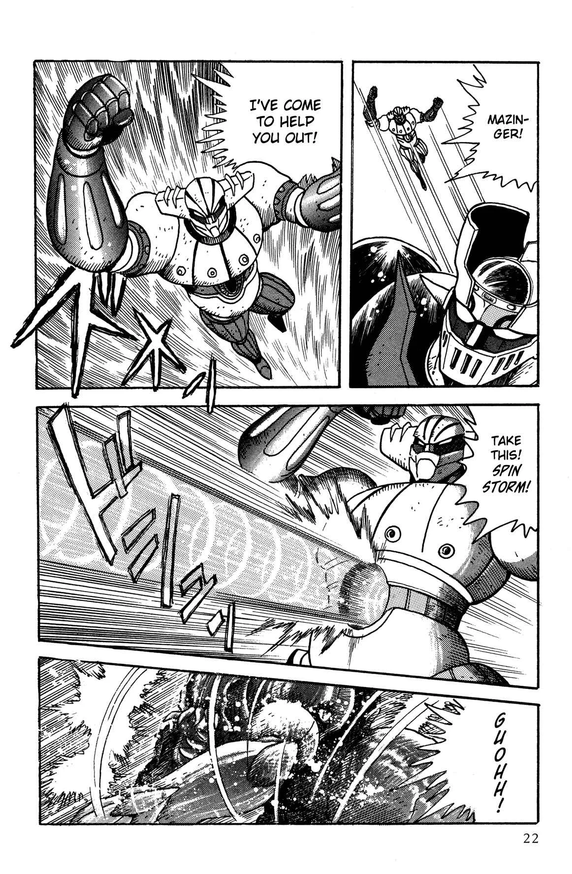 Super Robot Retsuden Chapter 1: Sortie, Mazinger!! The Challenge of Varon the Annihilator - Page 20