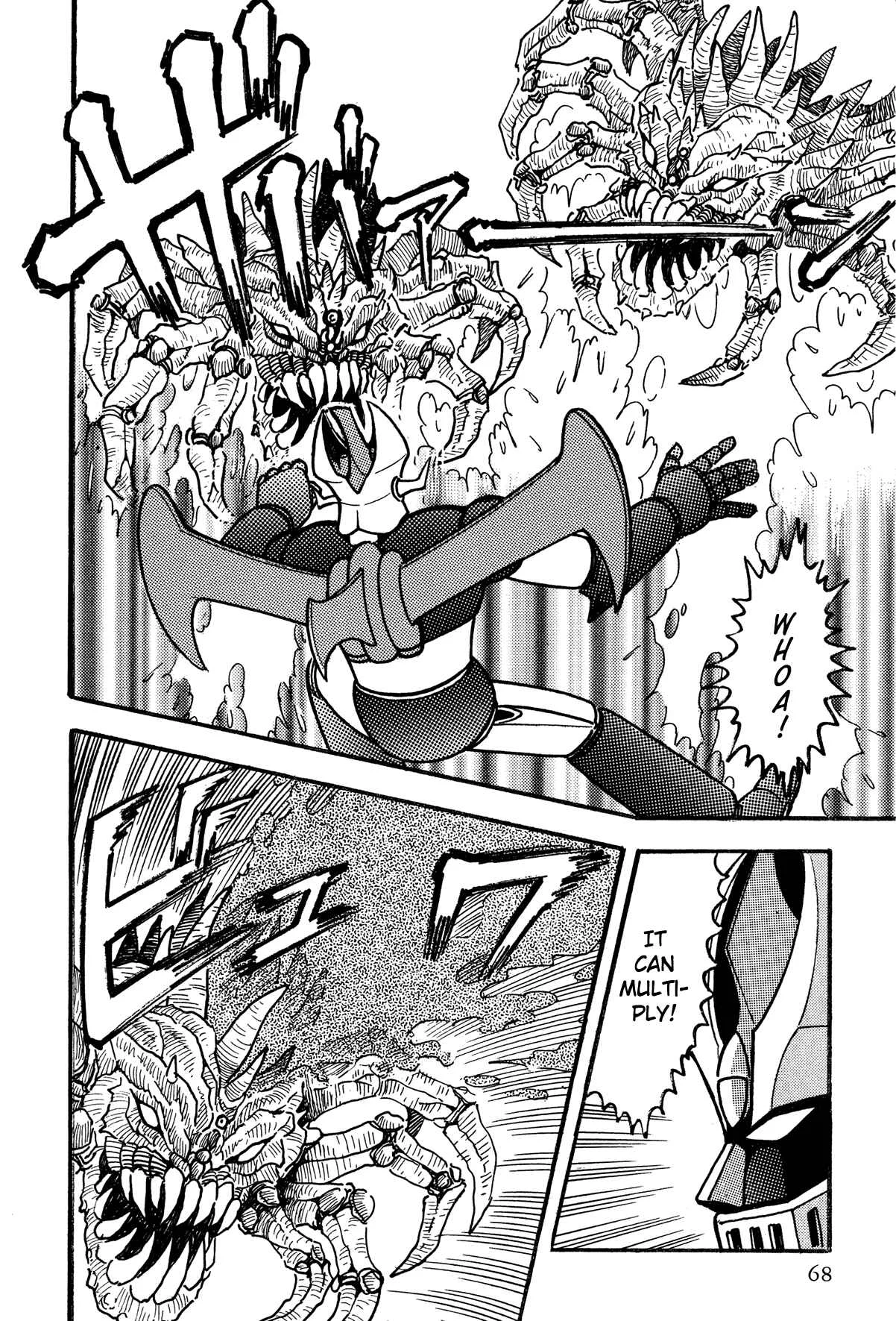 Super Robot Retsuden Chapter 3: Assault of the Meteorite Beast Crabgiron!! Getter In Crisis - Page 15