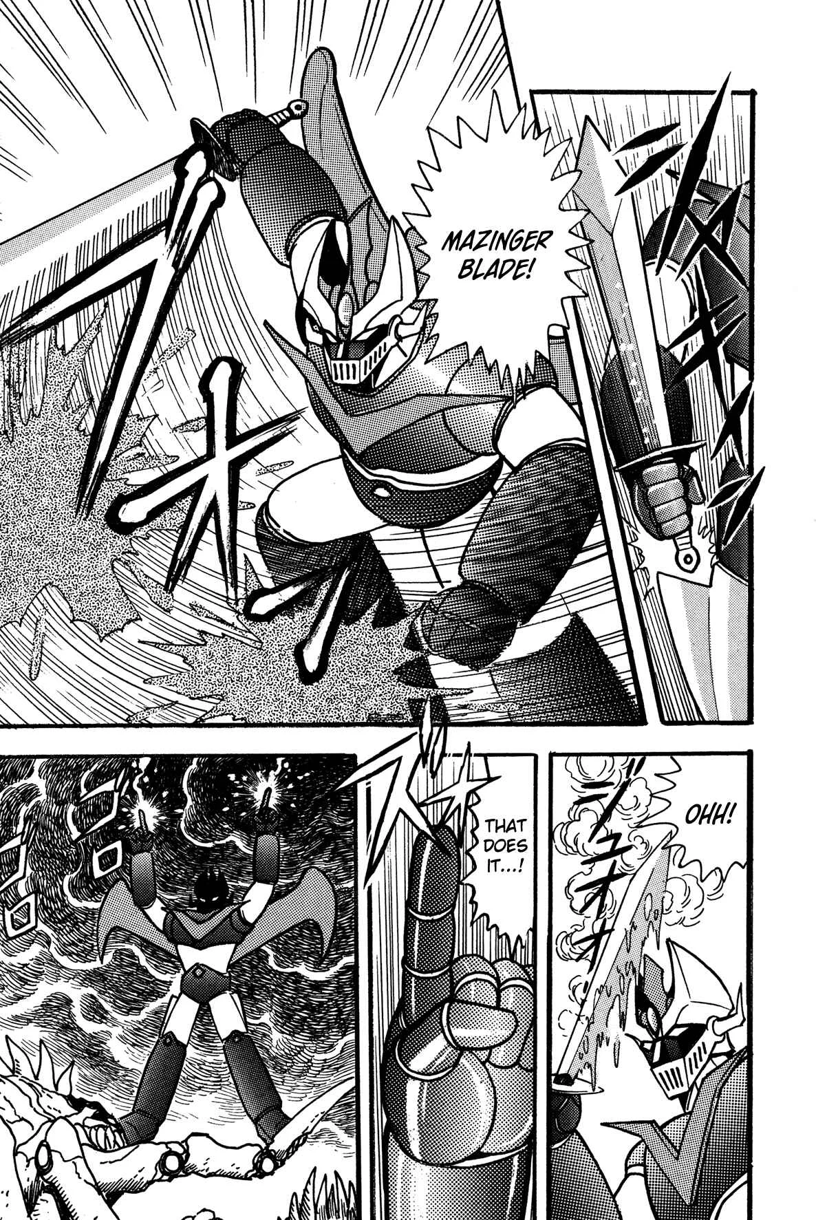 Super Robot Retsuden Chapter 3: Assault of the Meteorite Beast Crabgiron!! Getter In Crisis - Page 16