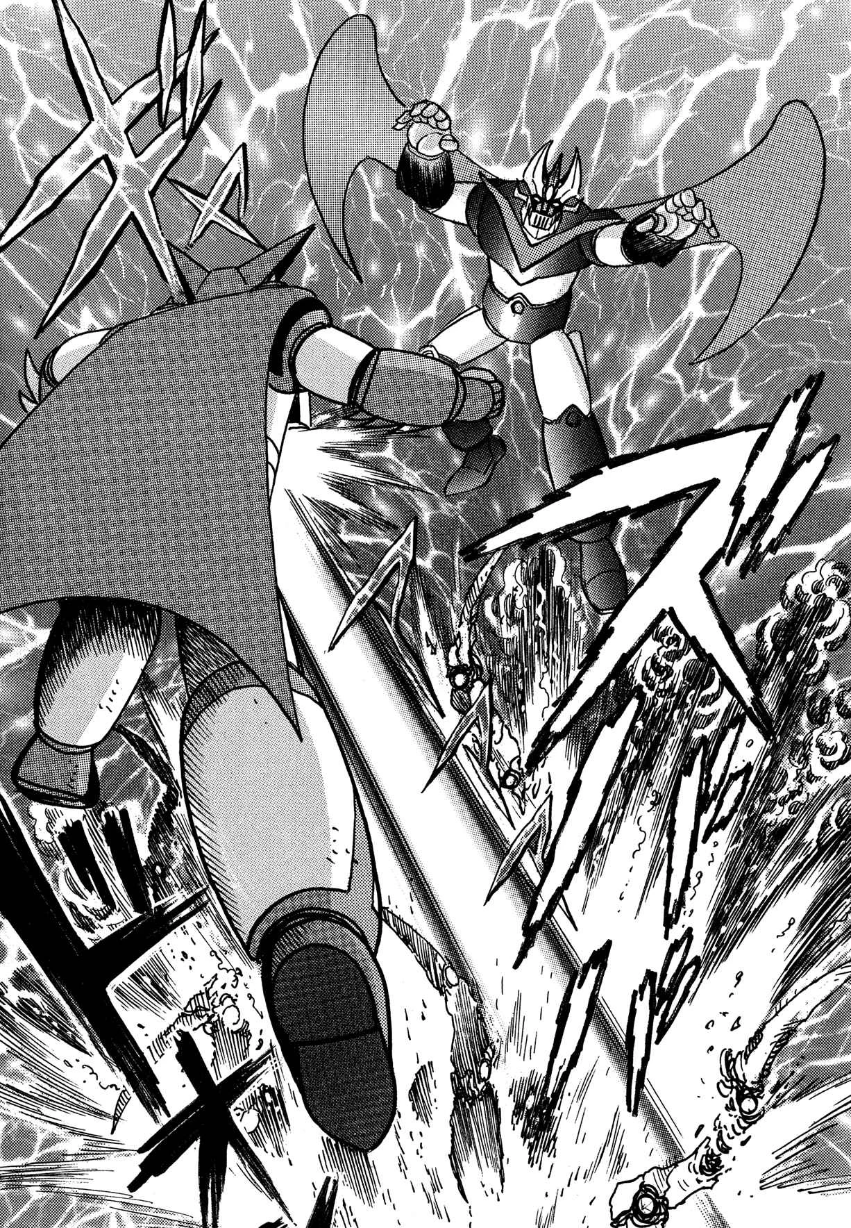 Super Robot Retsuden Chapter 3: Assault of the Meteorite Beast Crabgiron!! Getter In Crisis - Page 19