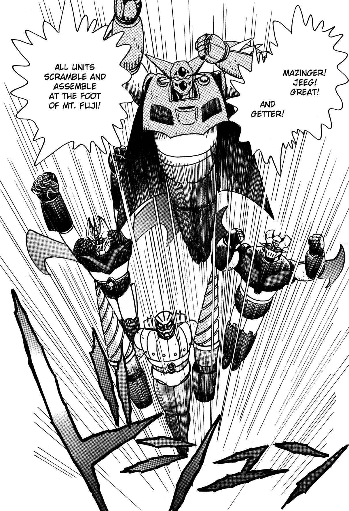 Super Robot Retsuden Chapter 5: All Units Scramble!! The Steel Army Goes to Space - Page 6