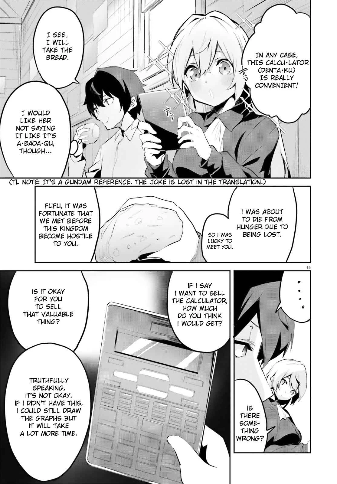 Suuji de Sukuu! Jyakushou Kokka Chapter 2 - Page 15