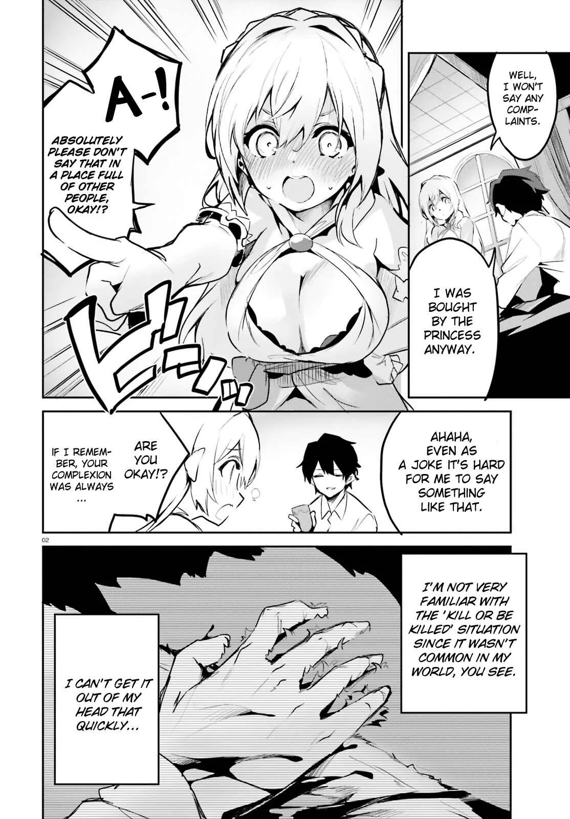 Suuji de Sukuu! Jyakushou Kokka Chapter 3 - Page 2