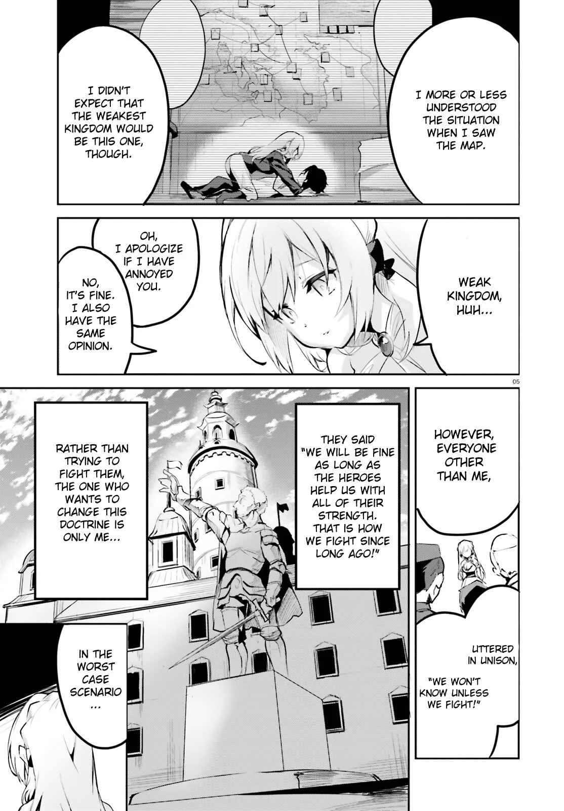Suuji de Sukuu! Jyakushou Kokka Chapter 3 - Page 5