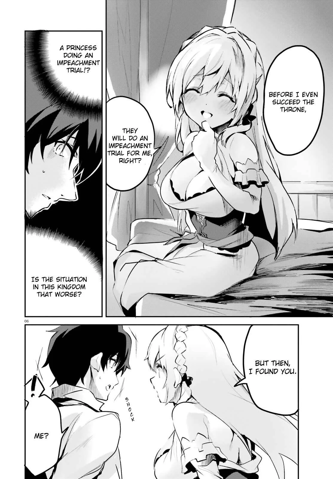 Suuji de Sukuu! Jyakushou Kokka Chapter 3 - Page 6