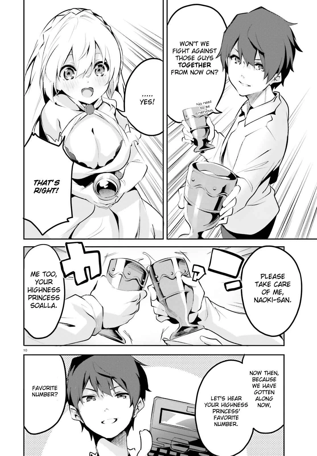 Suuji de Sukuu! Jyakushou Kokka Chapter 3 - Page 10