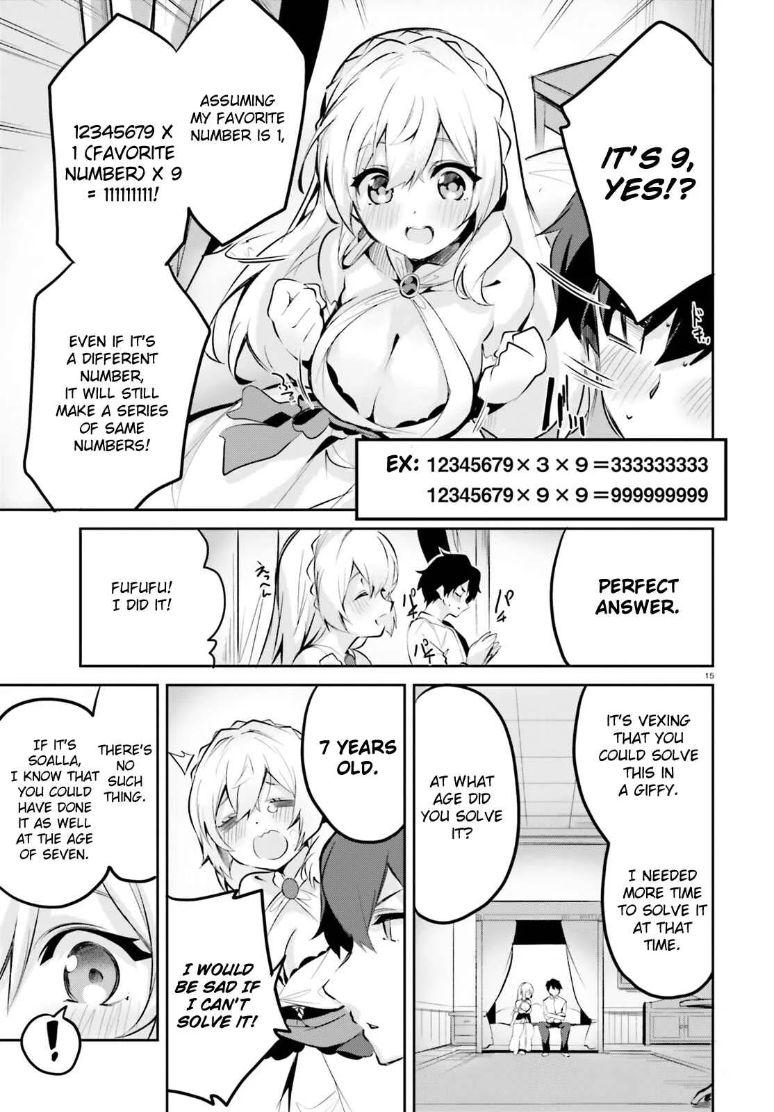 Suuji de Sukuu! Jyakushou Kokka Chapter 3 - Page 15