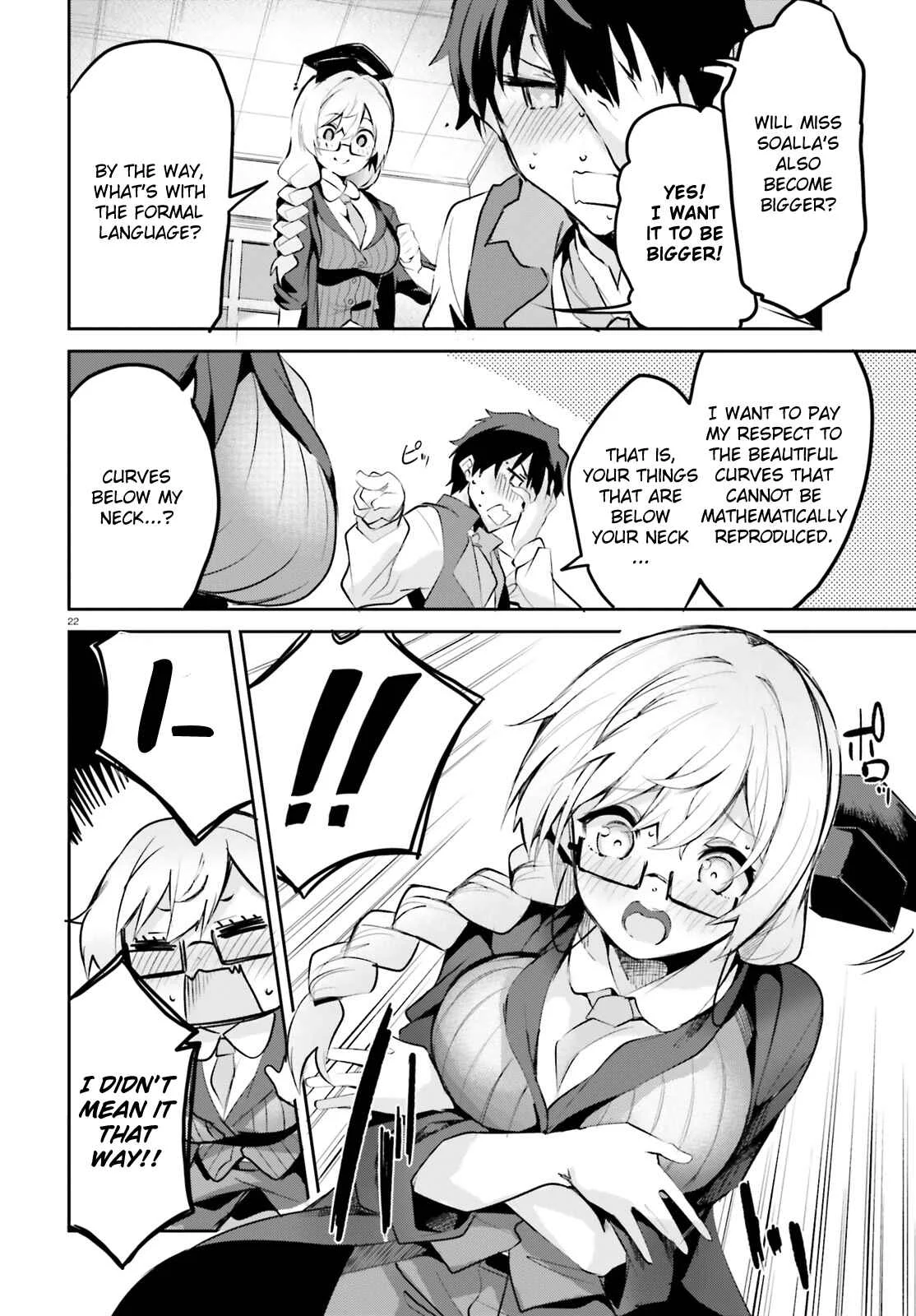 Suuji de Sukuu! Jyakushou Kokka Chapter 3 - Page 22