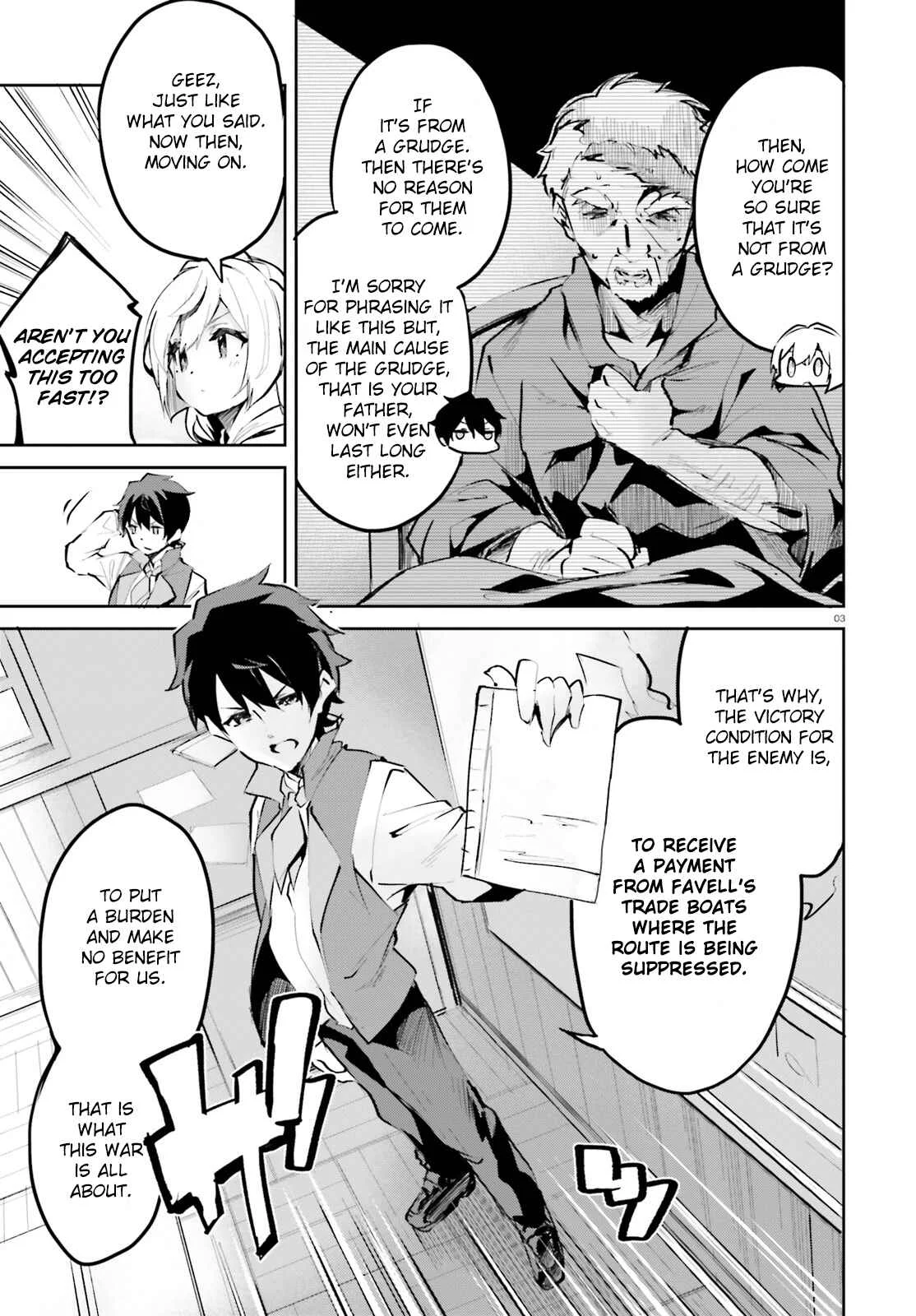 Suuji de Sukuu! Jyakushou Kokka Chapter 4.1 - Page 3