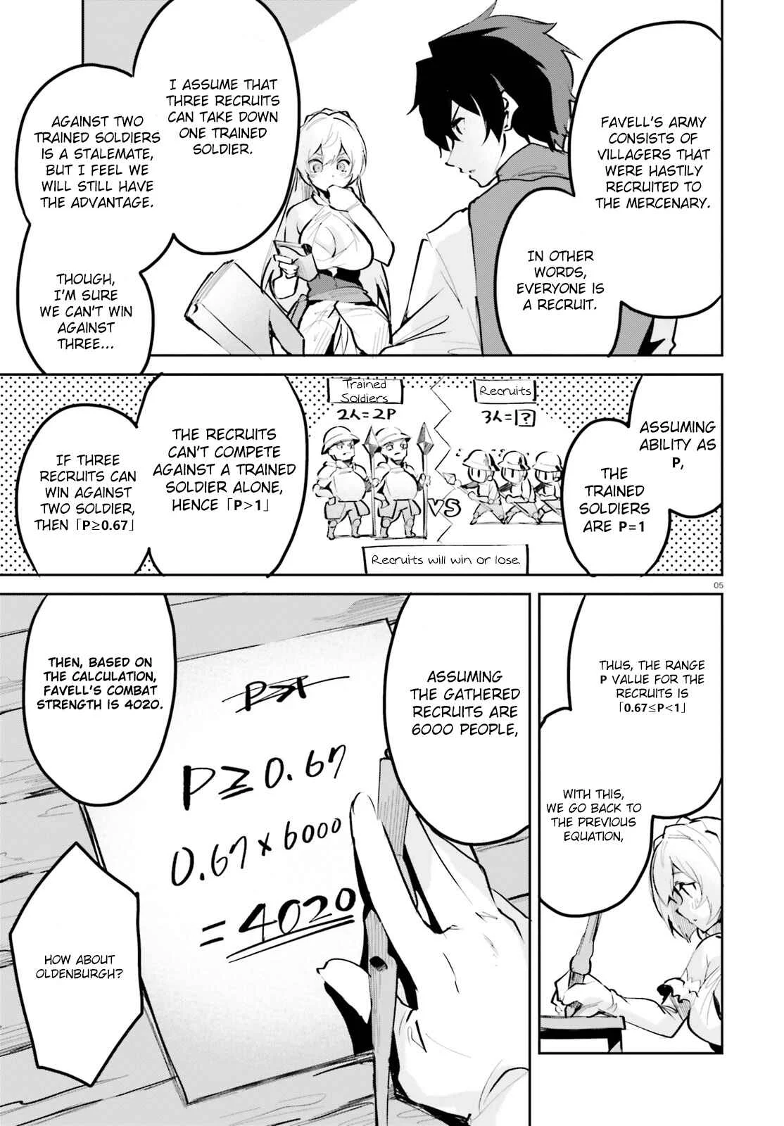 Suuji de Sukuu! Jyakushou Kokka Chapter 4.1 - Page 5