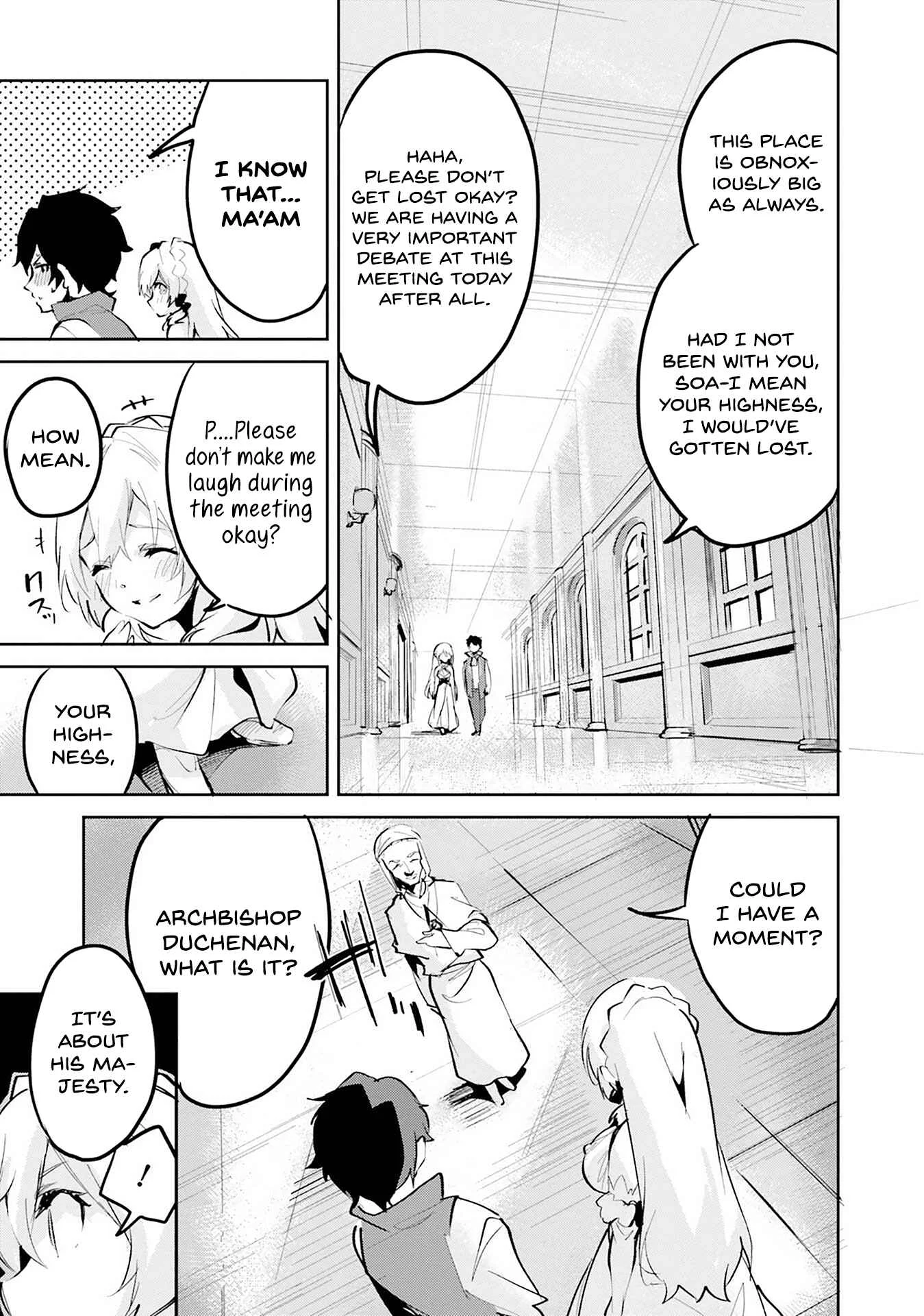 Suuji de Sukuu! Jyakushou Kokka Chapter 4 - Page 22