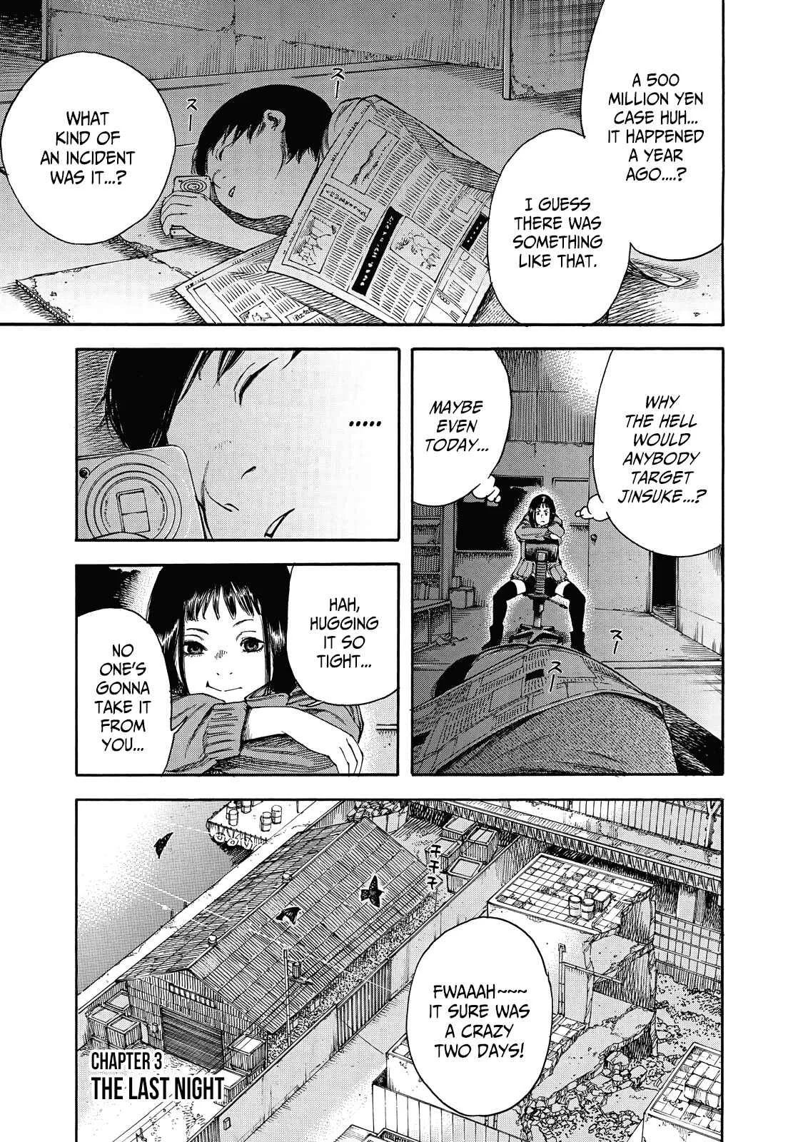 Suzuki-san wa Tada Shizuka ni Kurashitai Chapter 3: The Last Night - Page 2