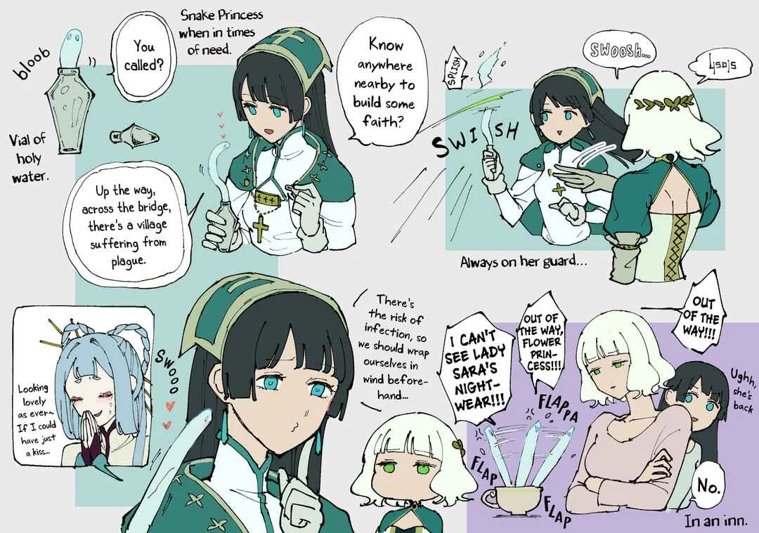 Sylph no Hanahime (Twitter Version) Chapter 2: Snake Princess - Page 3