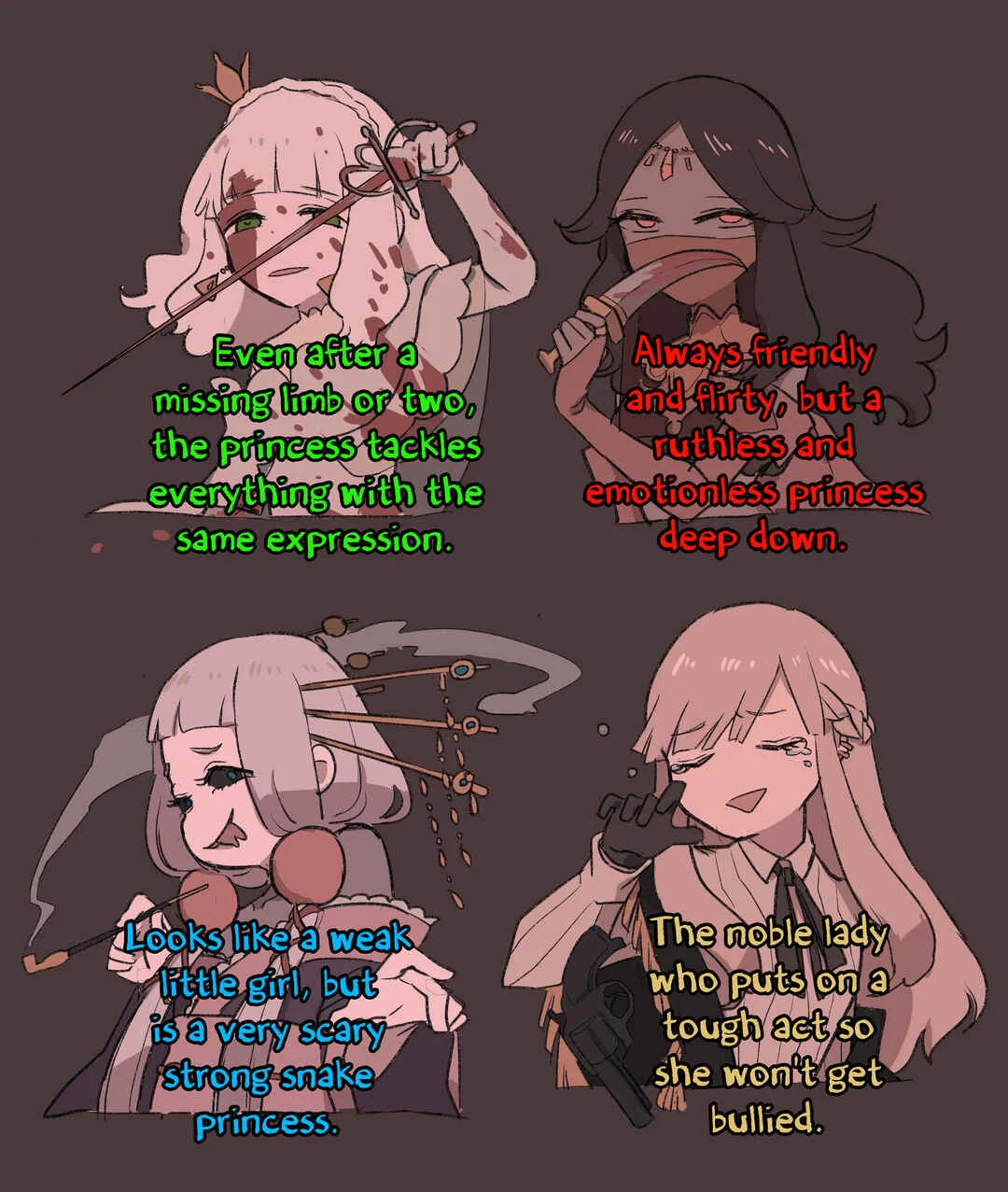 Sylph no Hanahime (Twitter Version) Chapter 3: The Four Princesses - Page 4