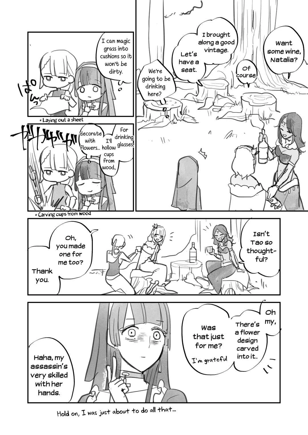 Sylph no Hanahime (Twitter Version) Chapter 4: Fire Princess 1 - Page 5