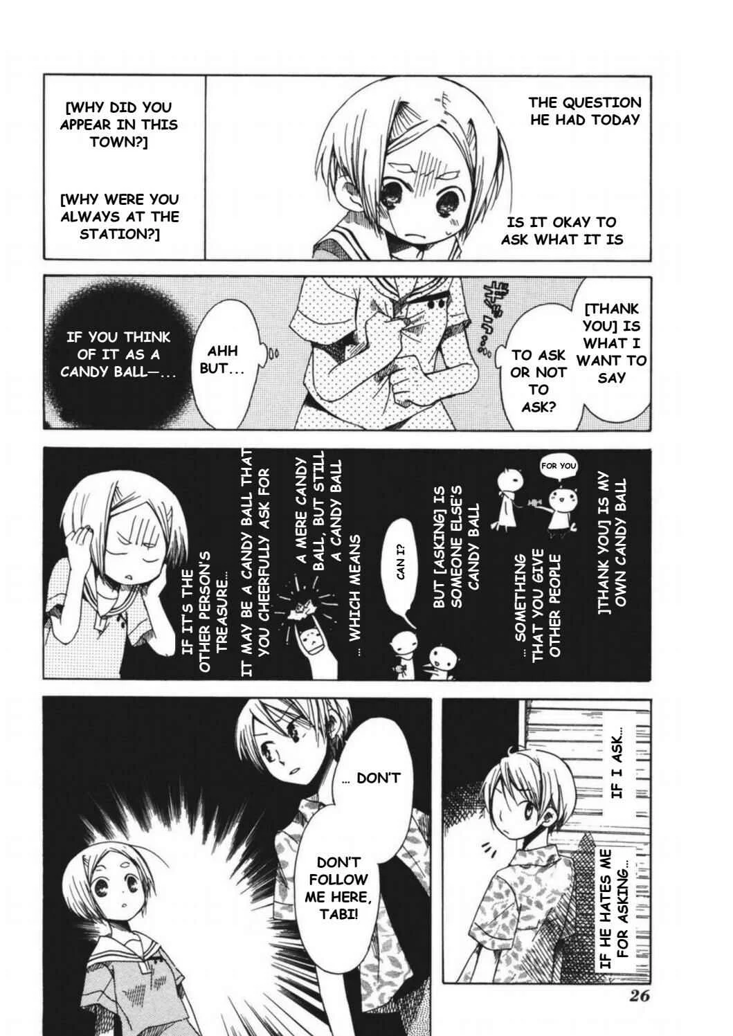 Tabi to Michizure Chapter 7: Tabi and Approaching - Page 24