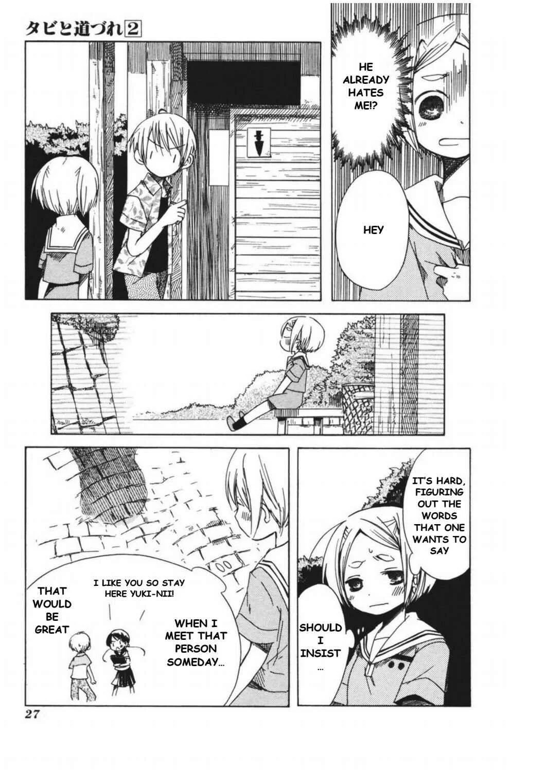 Tabi to Michizure Chapter 7: Tabi and Approaching - Page 25