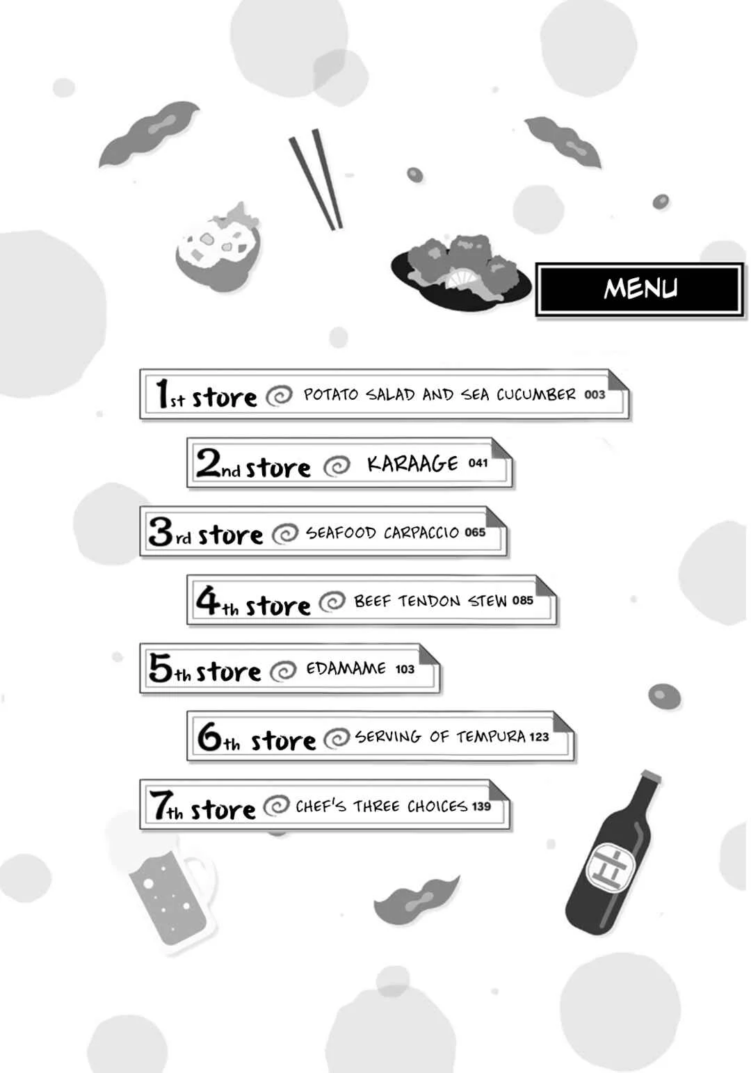 Tachinomi Goreijou Chapter 1: Potato Salad and Sea Cucumber - Page 3