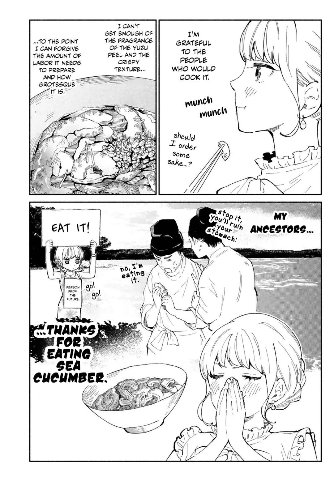 Tachinomi Goreijou Chapter 1: Potato Salad and Sea Cucumber - Page 28