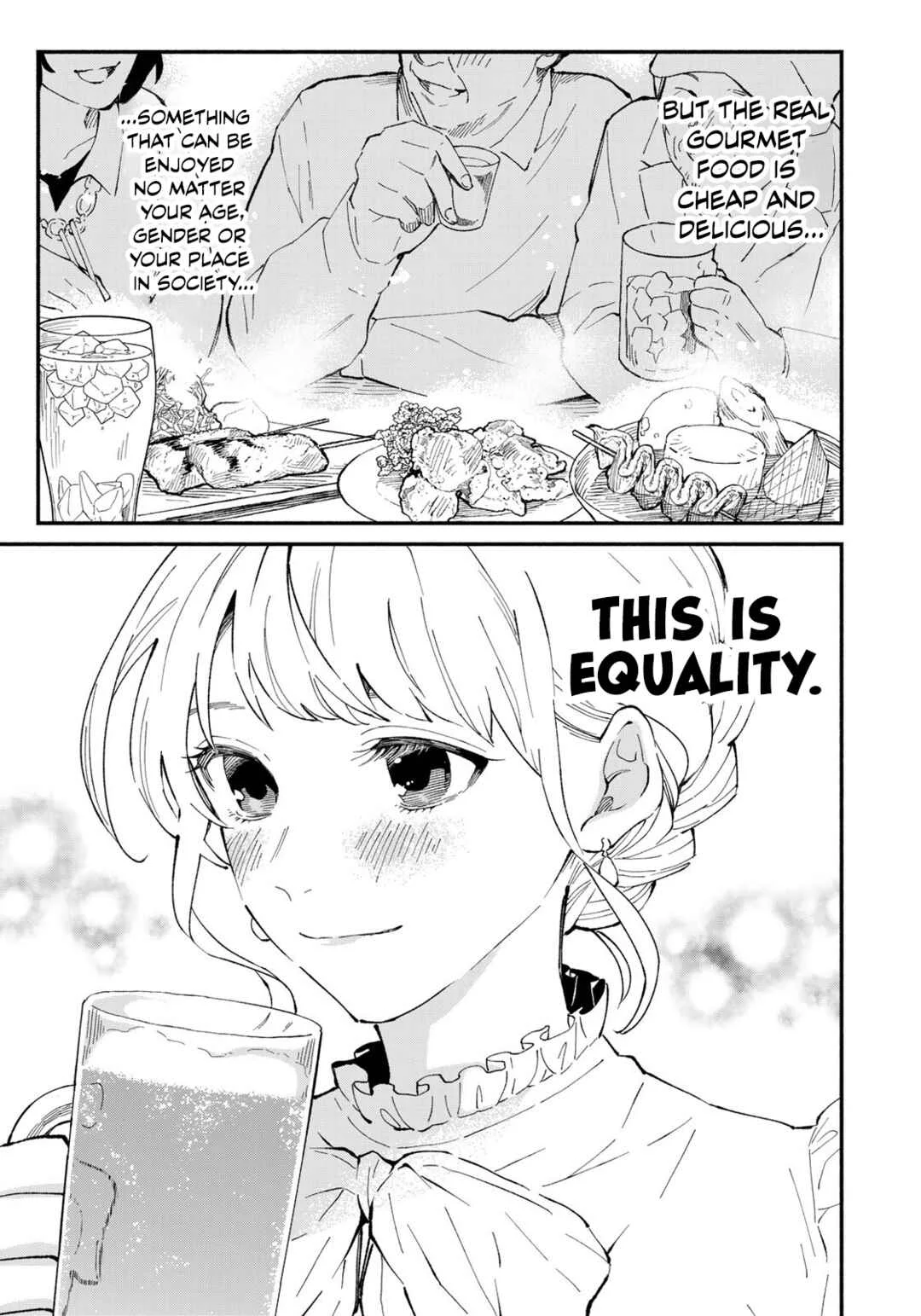 Tachinomi Goreijou Chapter 1: Potato Salad and Sea Cucumber - Page 34