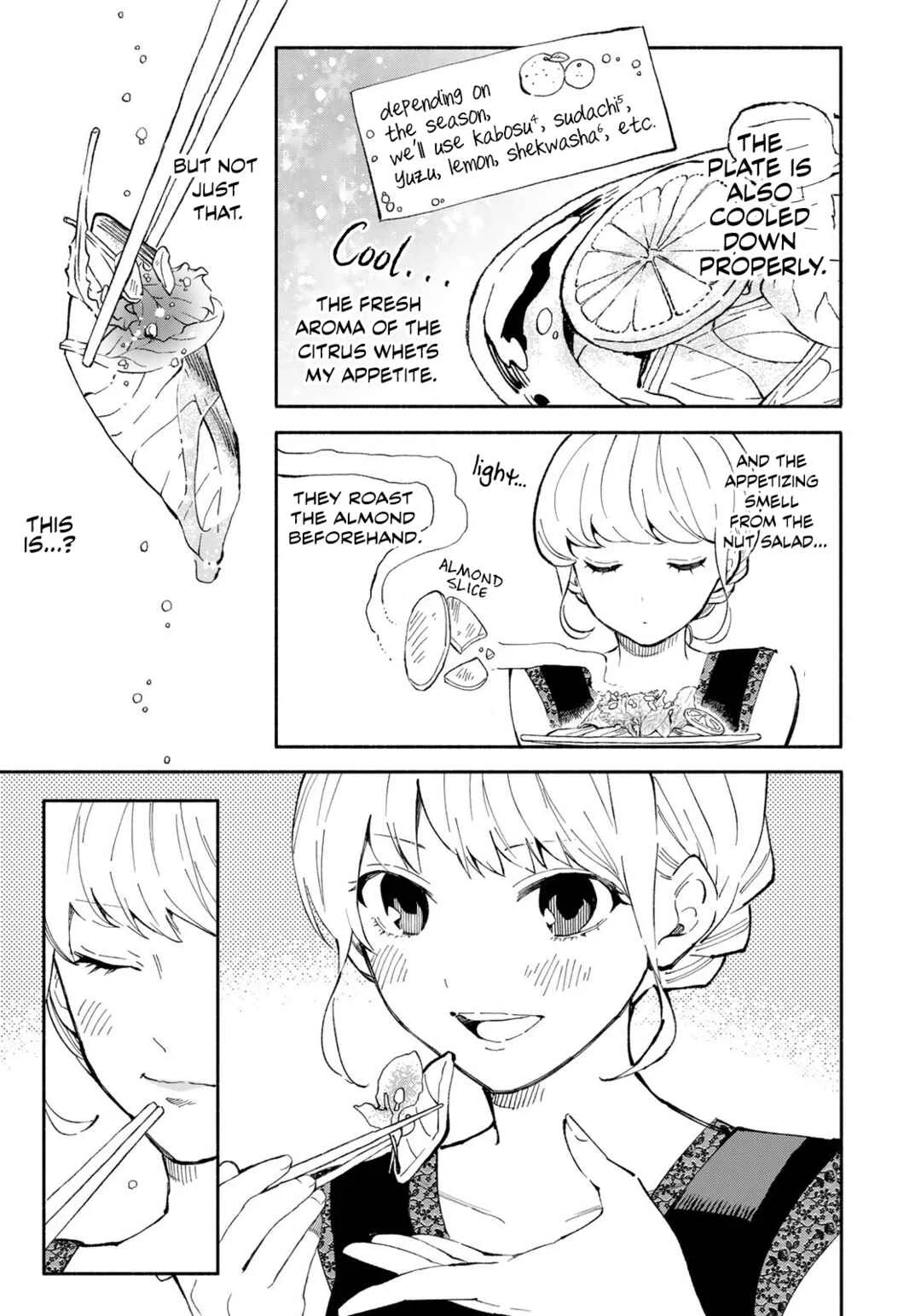 Tachinomi Goreijou Chapter 3: Seafood Carpaccio - Page 7