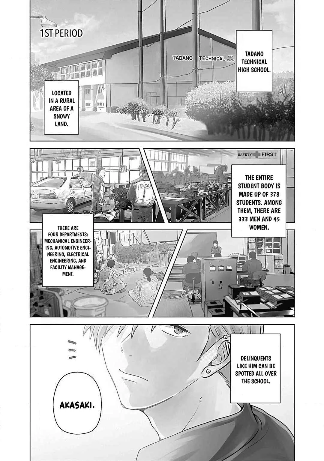 Tadano Kougyou Koukou no Nichijou Chapter 1 - Page 1