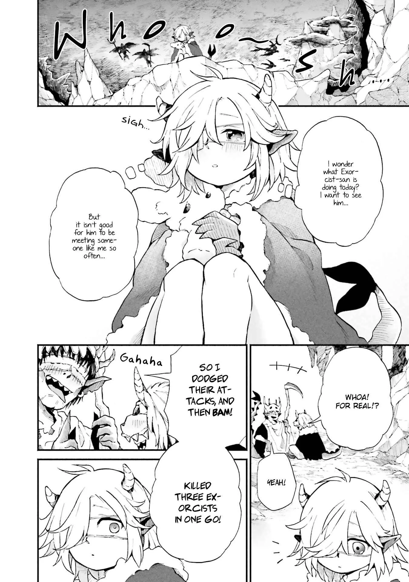Taimashi to Akuma-chan Chapter 4: Exorcist-san and a Clumsy Demon-chan - Page 2