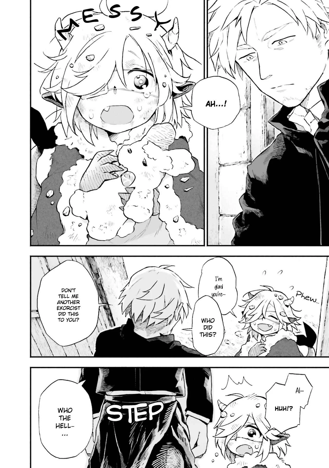 Taimashi to Akuma-chan Chapter 4: Exorcist-san and a Clumsy Demon-chan - Page 4