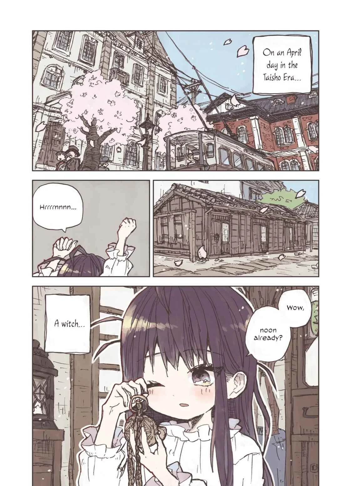 Taishou Kitan Majo Chapter 1: The Witch Lives in Tokyo - Page 2
