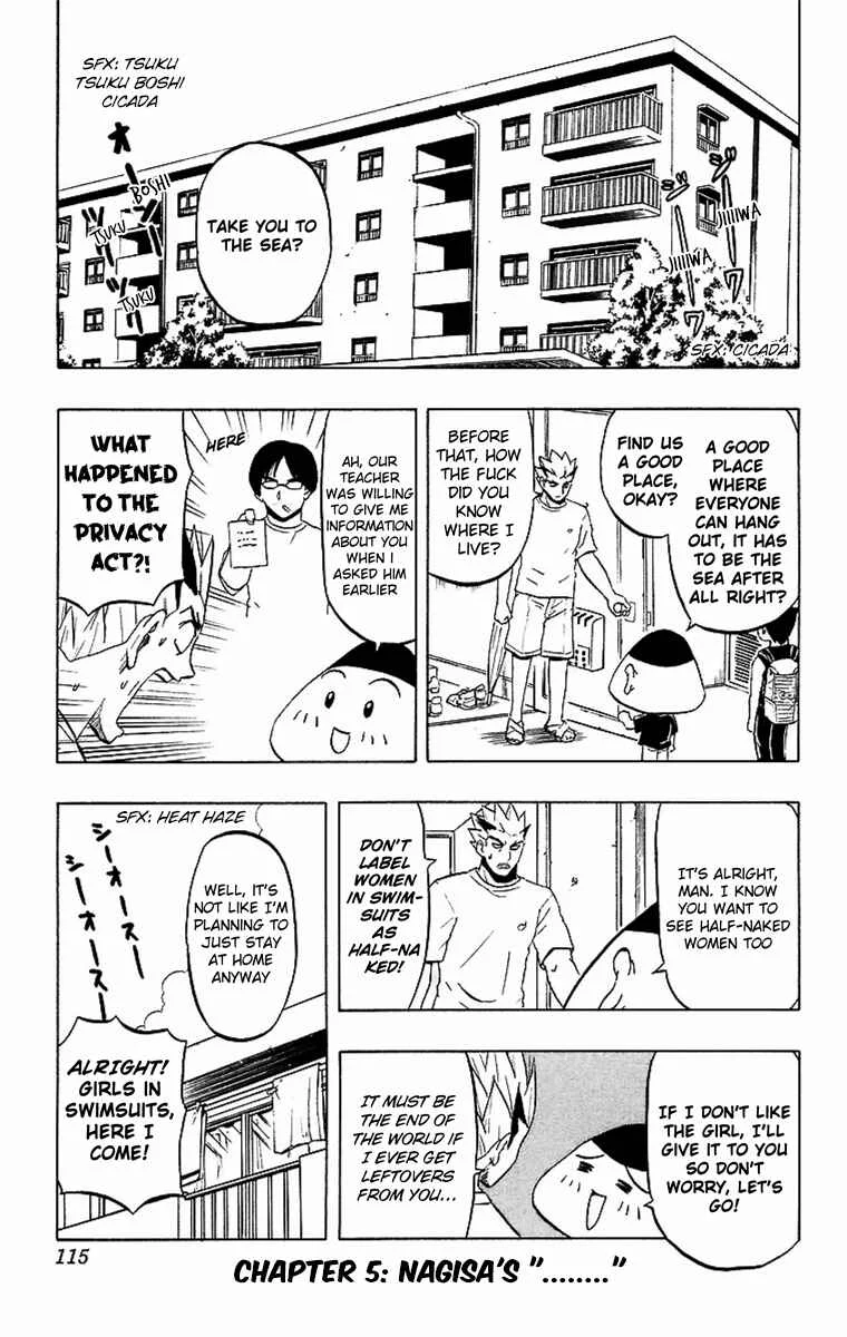 Taizo Mote King Saga Chapter 5: Nagisa's "........" - Page 1