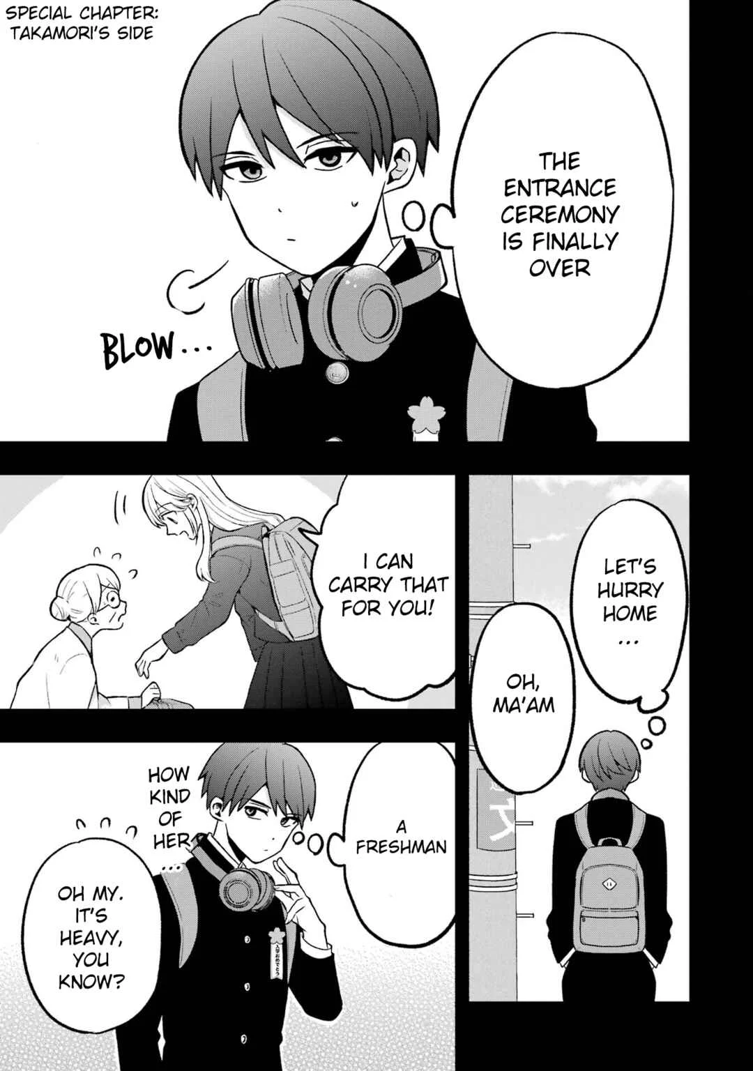 Takamori-kun wo Damarasetai!! Chapter 4.5: Special Chapter - Page 1