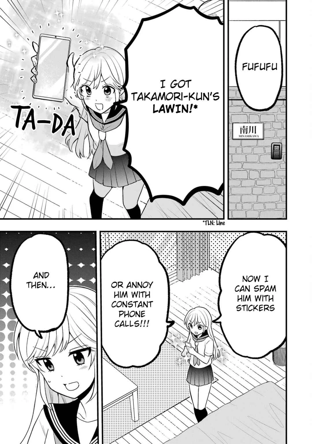 Takamori-kun wo Damarasetai!! Chapter 4 - Page 3