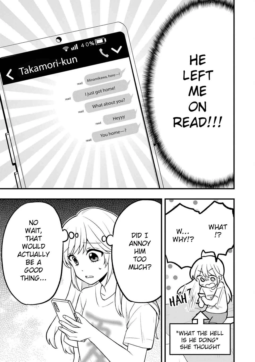 Takamori-kun wo Damarasetai!! Chapter 4 - Page 7